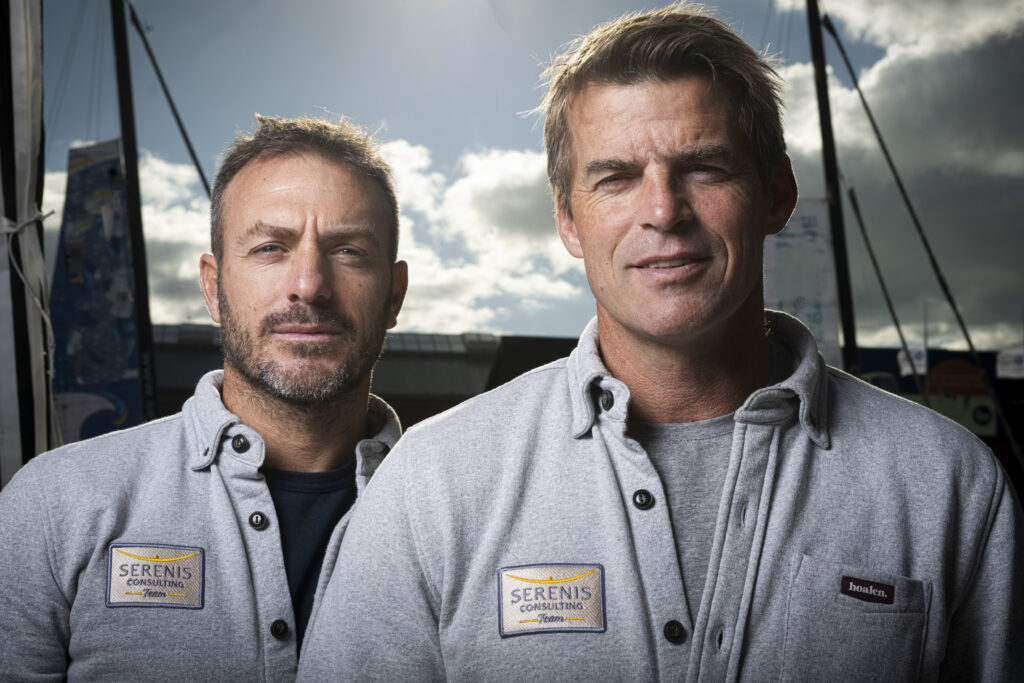 Portraits Transat Jacques Vabre – Jean Galfione et Eric Péron